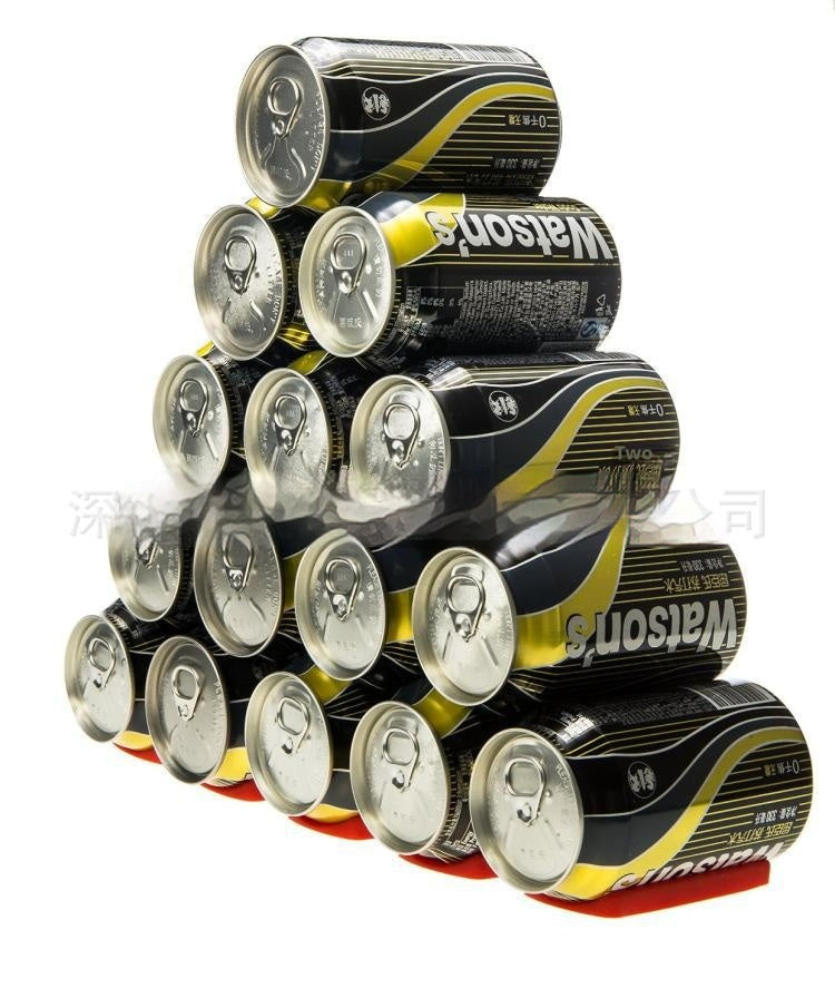 Red Silicone Can Mat Anti Rolling Mat For Wine And Water Bottles Non Toxic Heat Resistant 40C To 230C