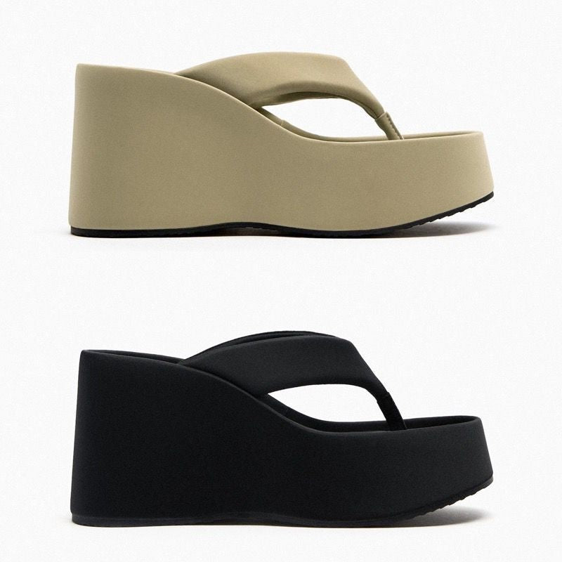 Platform Sandals - Women's Leather Outdoor Footwear
