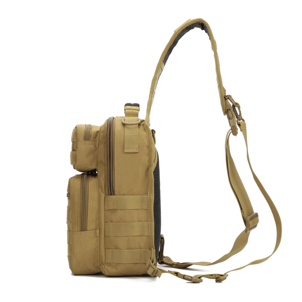 Multifunctional Outdoor Tactical Chest Bag Shoulder Messenger Bag for Outdoor Sports