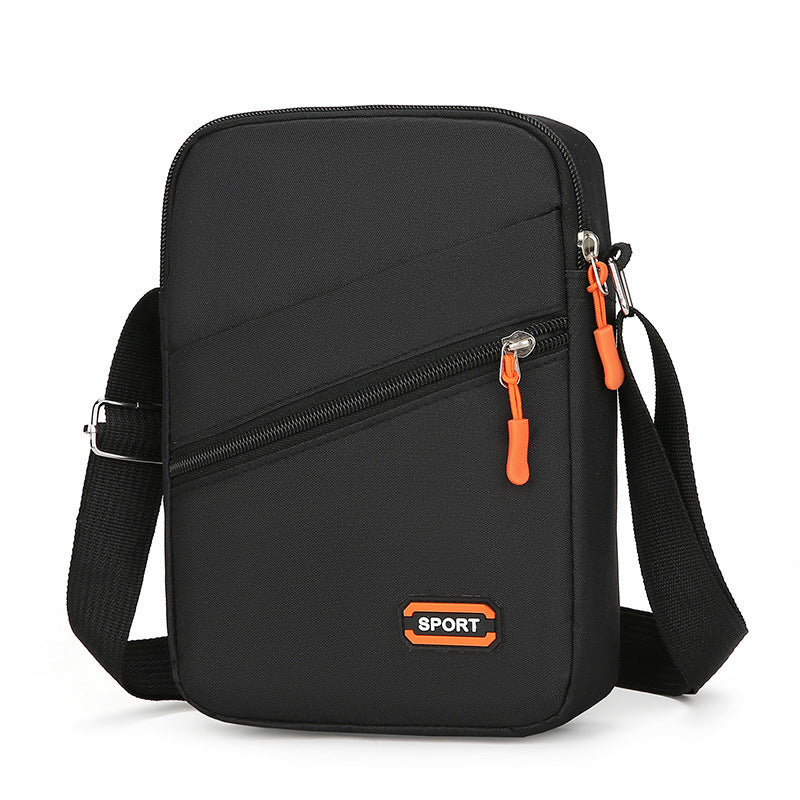 Ultra Light Crossbody Commuter Bag For Leisure Travel In Oxford Cloth Urban Simplicity With Silver Gray Black Navy