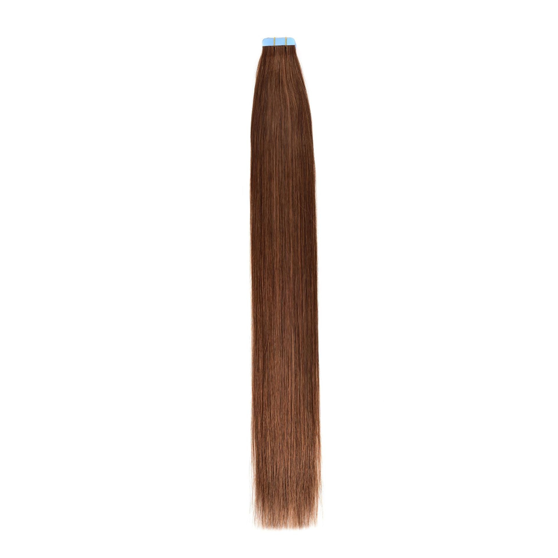 Straight Human Hair Extension Piece - Clip-In Style