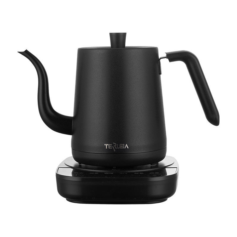 Slender Mouth Stainless Steel Electric Kettle Under 1 Liter Keep Warm Office Use Touch Control