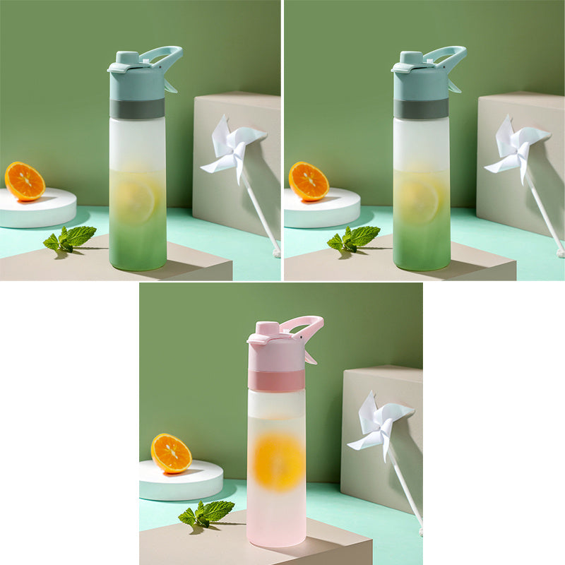 Sports Spray Water Bottle - 600ml Mist Bottle for Fitness & Outdoor Activities