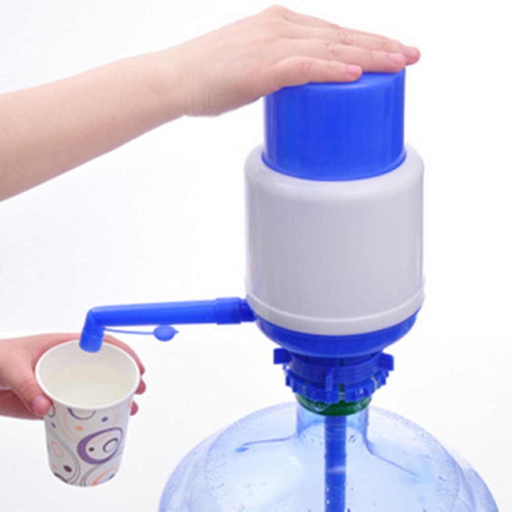Manual Water Hand Pump - Squeeze Action Bottled Water Dispenser