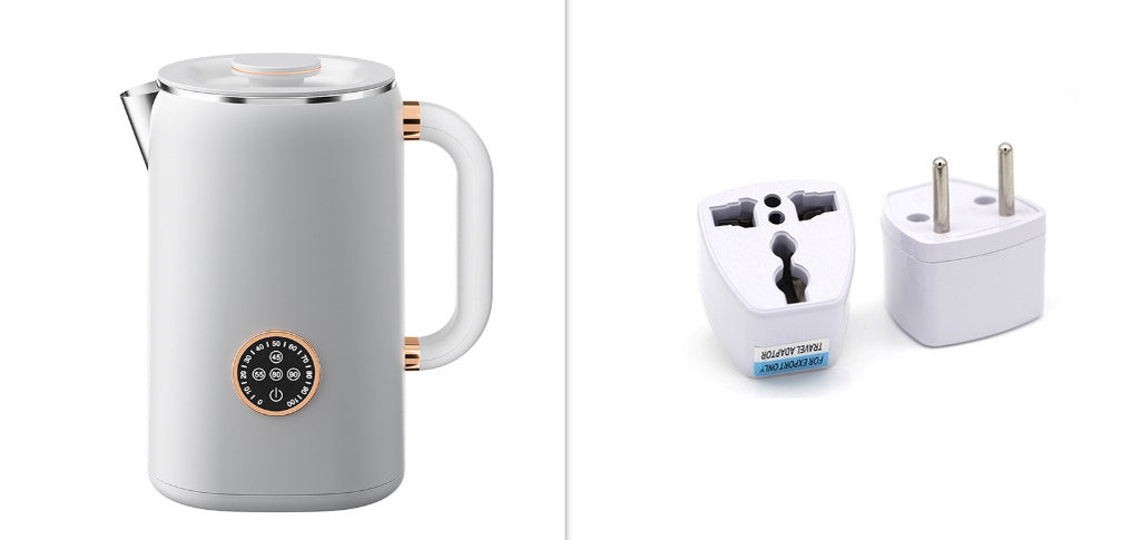 Smart Heat Preservation Electric Kettle Auto Keep Warm 1.7L 1000W To 1500W Anti Dry Burn Stainless Steel ABS