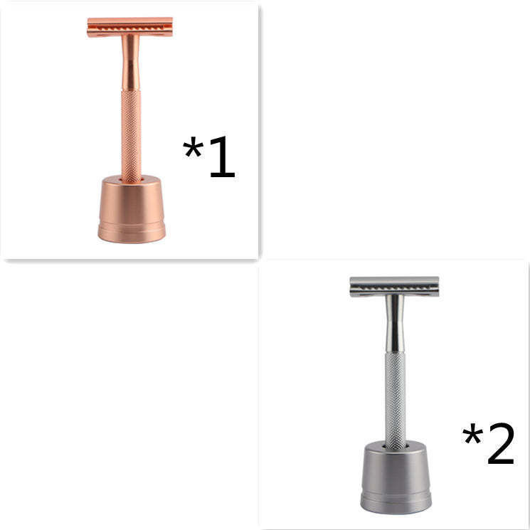 Classic manual shaver safe old fashioned