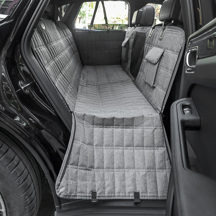 Vehicle Mounted Pet Mat for Cars Water and Dirt Resistant Rear Universal Fit for Dogs 137 by 147 cm