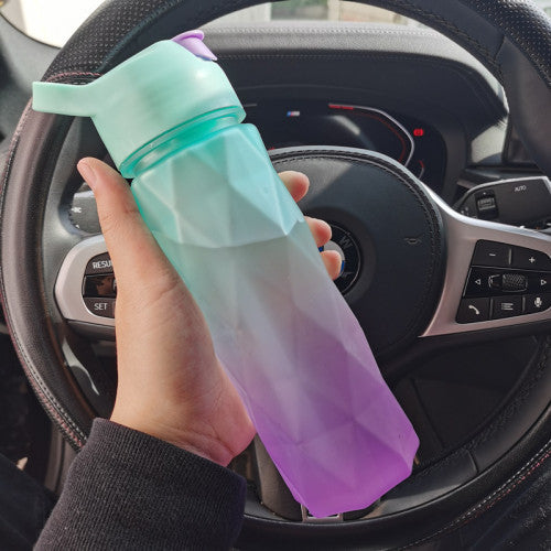 Sports Spray Water Bottle - 600ml Mist Bottle for Fitness & Outdoor Activities