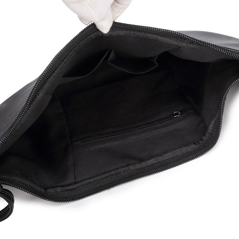 Large New Mens Soft PU Leather Crossbody Bag For Travel And Business Wear Resistant 15 Inch Capacity