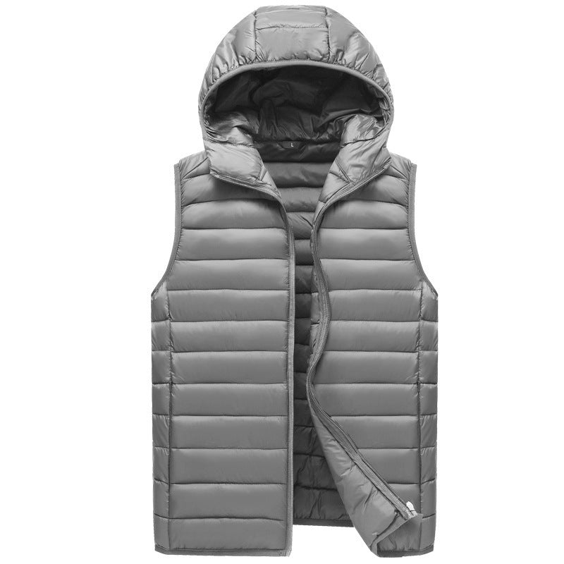 Winter Down Cotton Lightweight Warm Men's Coat Vest