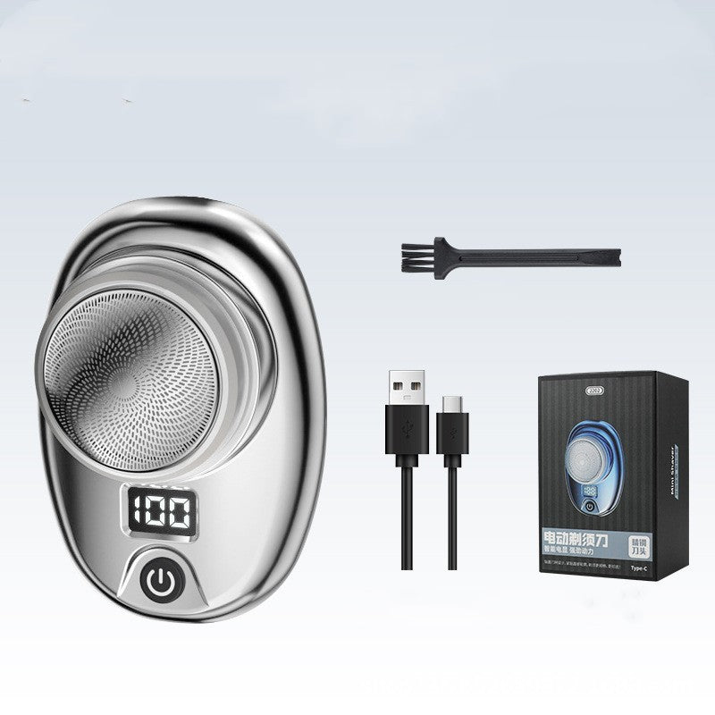 XO2 Digital Waterproof Travel Electric Portable Shaver ABS Aluminum Alloy Lightweight