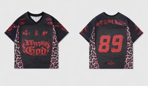 Men's Basketball 3D Printing Flower Street Style Short Sleeve