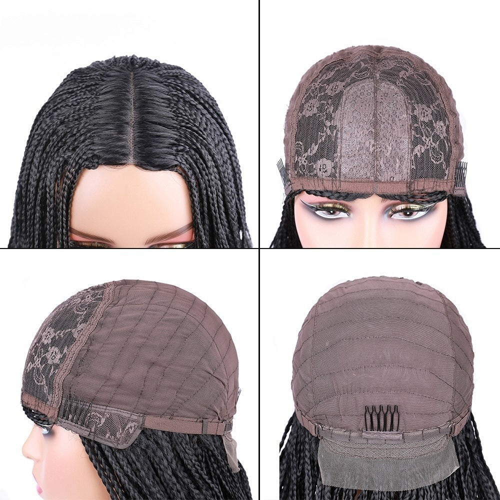 Long Braided Synthetic Wig - 24 Inch
