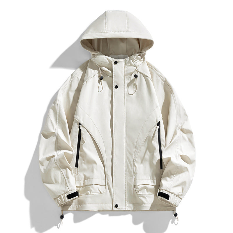 Windproof Warm And Trendy Hooded Jacket