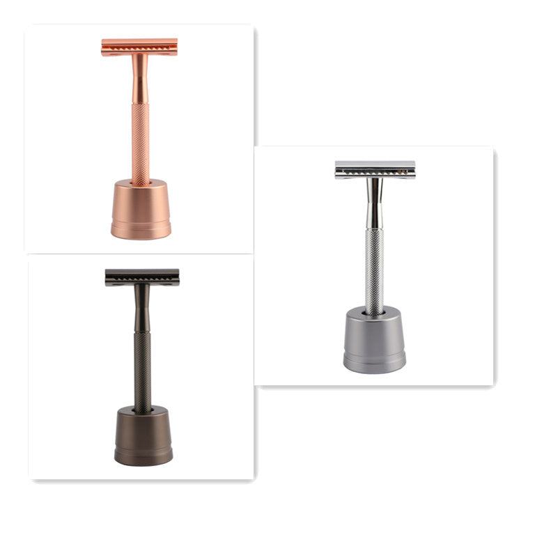 Classic manual shaver safe old fashioned