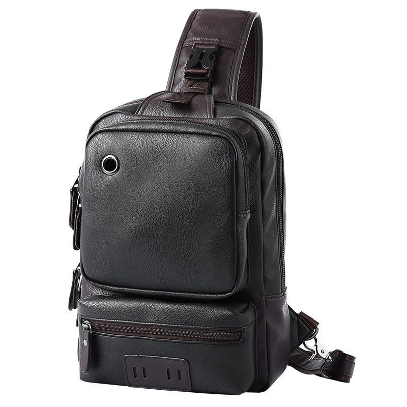 Men's Shoulder Messenger Bag Large Capacity Corduroy Crossbody For Business Travel Fashion