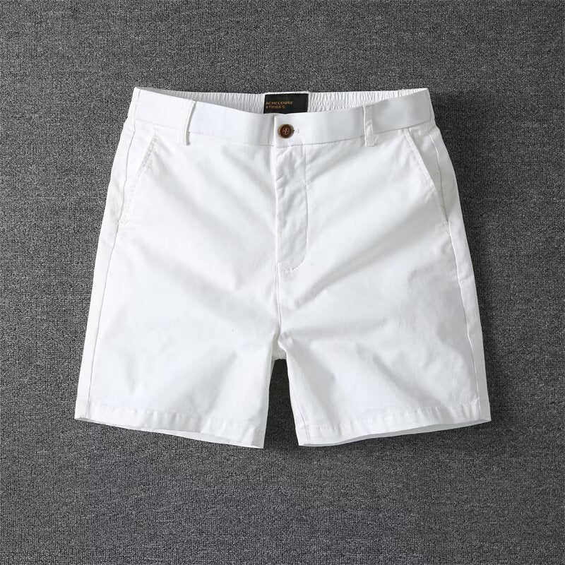 Men's Casual Slim Fit Straight Cargo Shorts