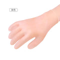 Skin-tone silicone moisturizing hand glove, smooth five-finger cover for hand