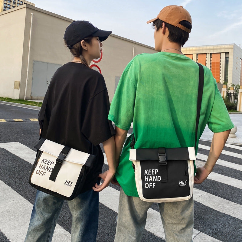 Nylon Shoulder Crossbody Bag Unisex Versatile Outdoor Medium Bag Breathable Waterproof