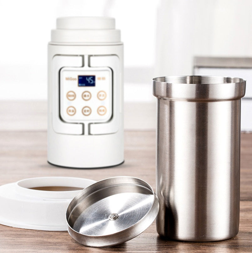 Mi Mi Travel Electric Kettle Portable Mini Folding 0.7L Insulated Double Wall Stainless Steel 400W