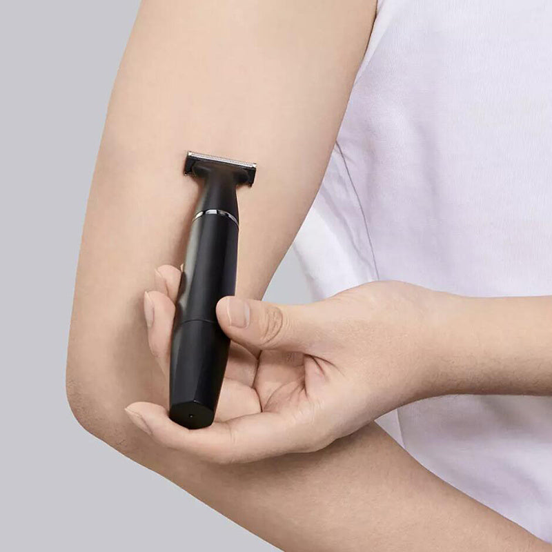 Wet And Dry Eyebrow Trimmer For Body, Leg And Armpit Hair