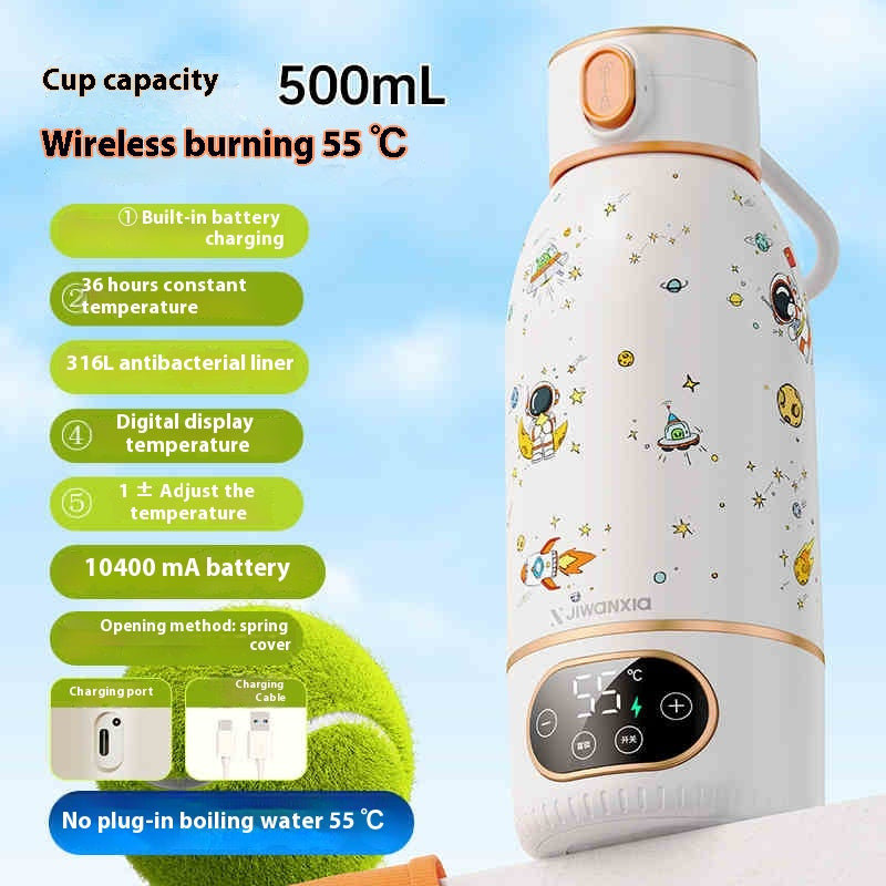 Machine Player Integrated Insulation Intelligent Portable Electric Kettle 110V 220V With 12 Month Warranty