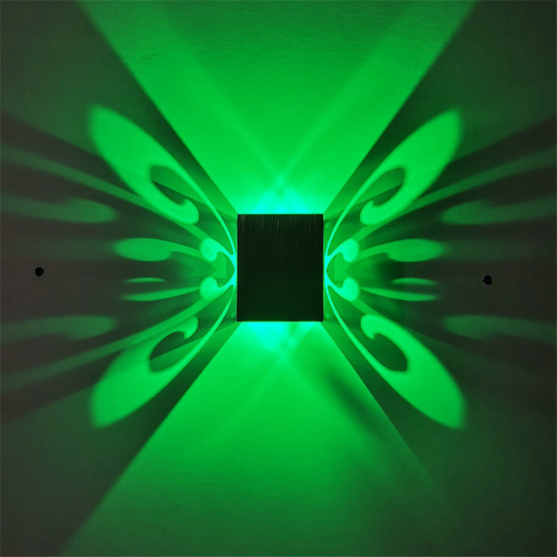 Led Butterfly Wall Lamp Creative Interior Background Wall