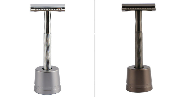 Classic manual shaver safe old fashioned