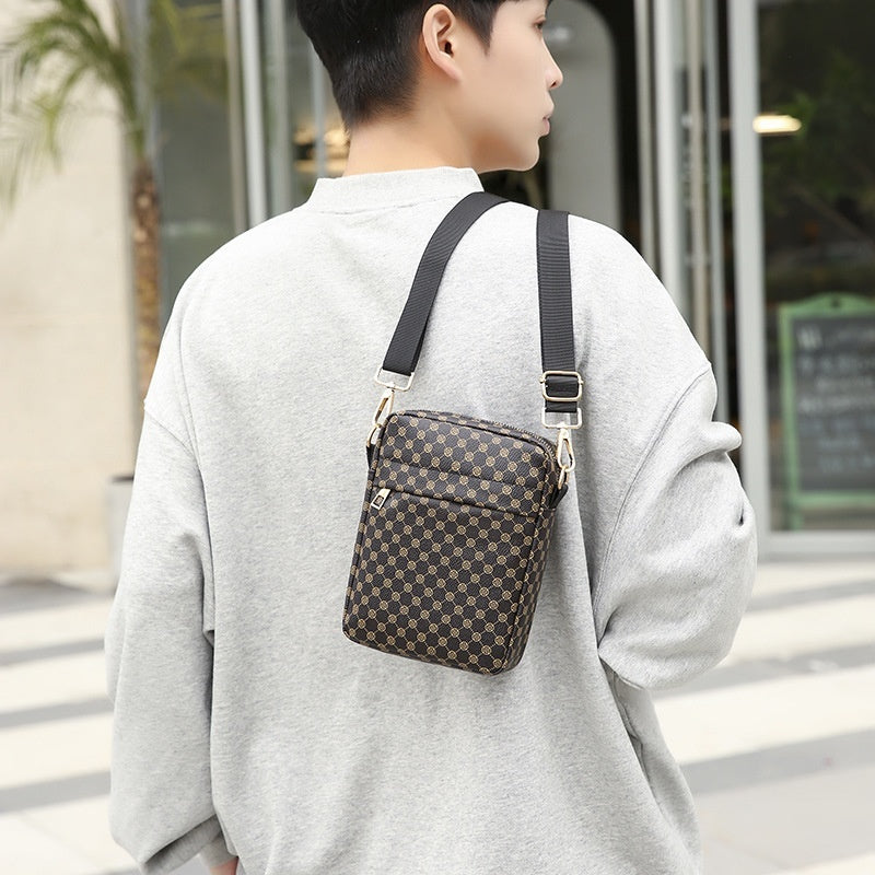 Unisex Mini Crossbody Bag With Coin Purse Small Shoulder Bag For Men And Women Everyday Use