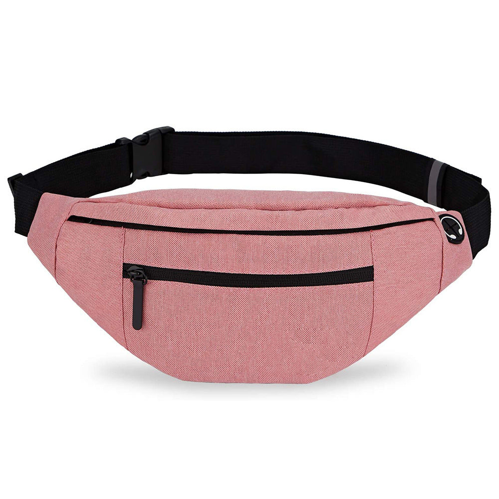 Unisex Waterproof Waist Bag For Outdoor Sports Travel Crossbody Breathable Wear Resistant