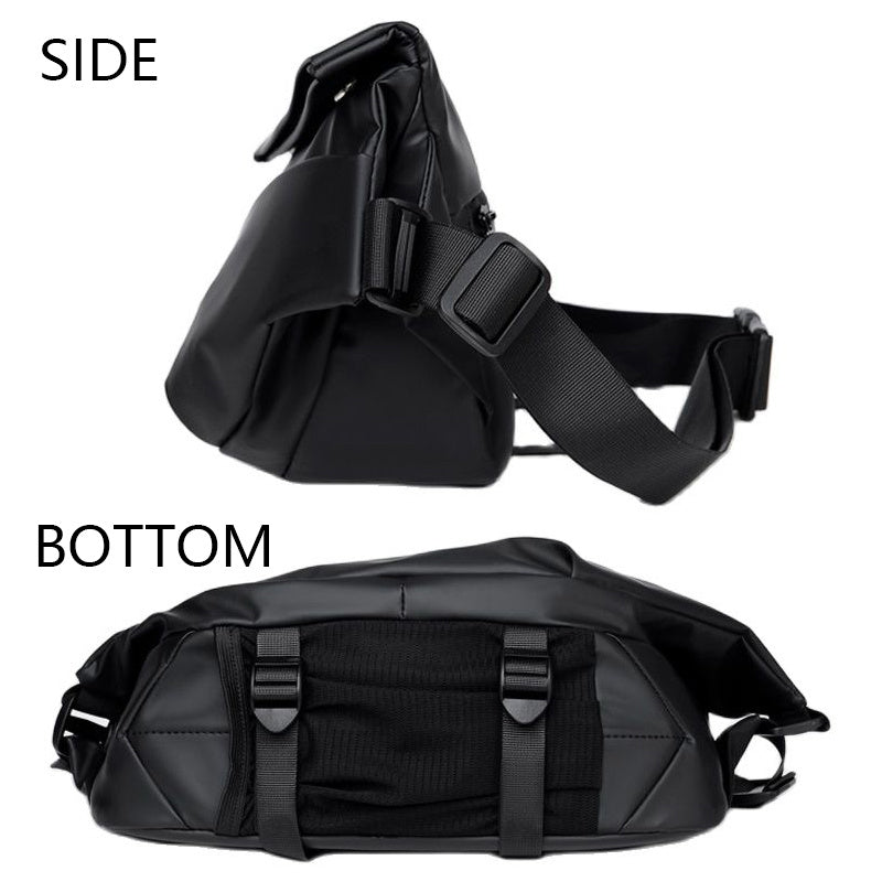 Mens Functional Crossbody Camera Bag Waterproof Tablet Pocket Multifunction Messenger Bag