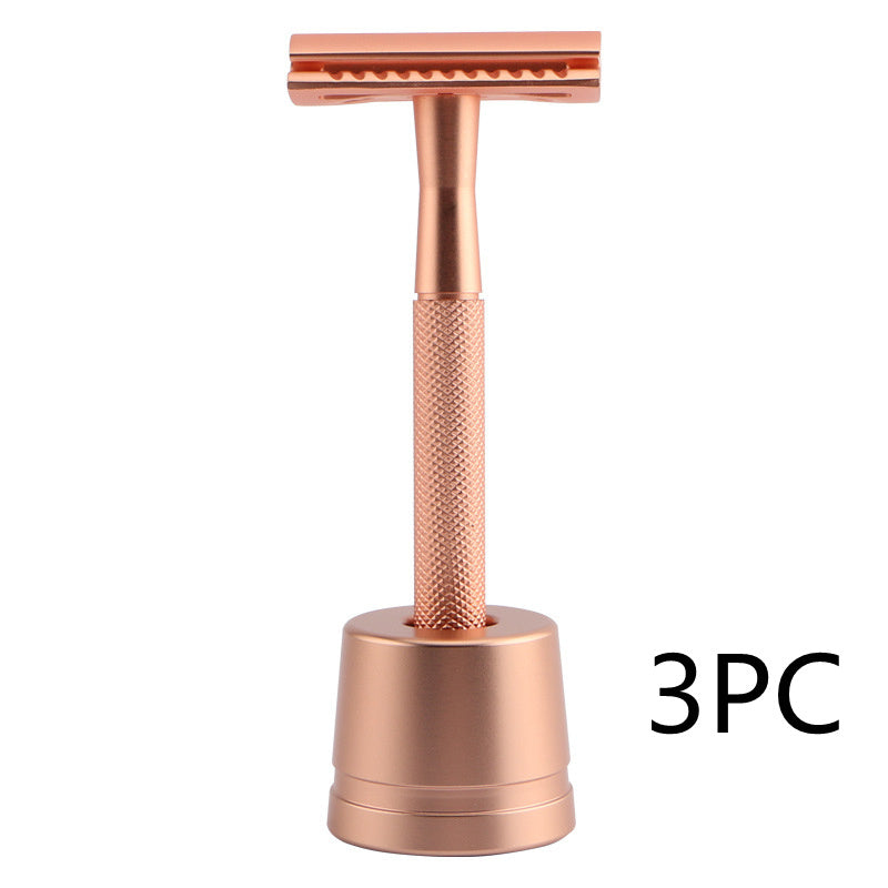 Classic manual shaver safe old fashioned