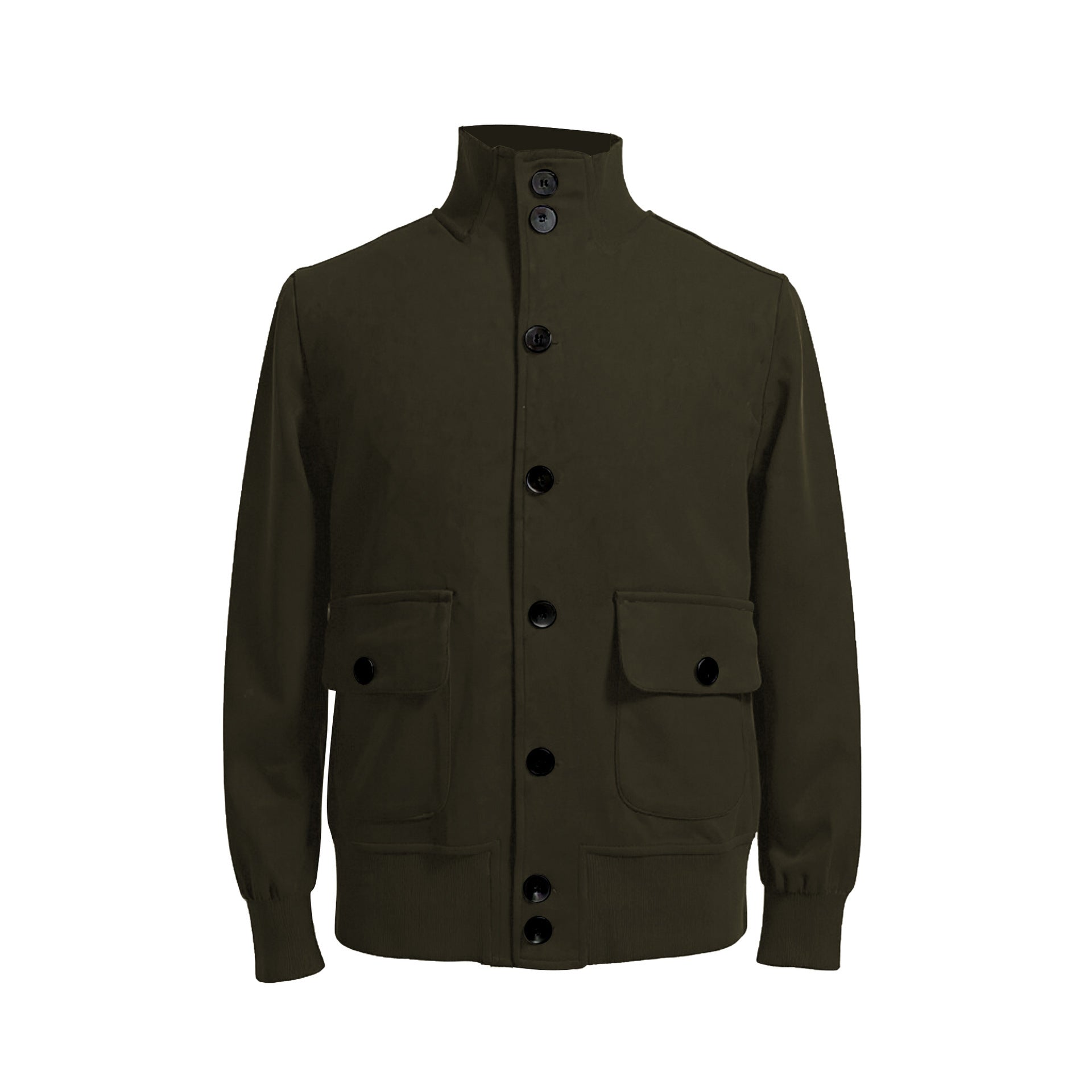 Men's Retro Spring And Autumn Deerskin Velvet Jacket