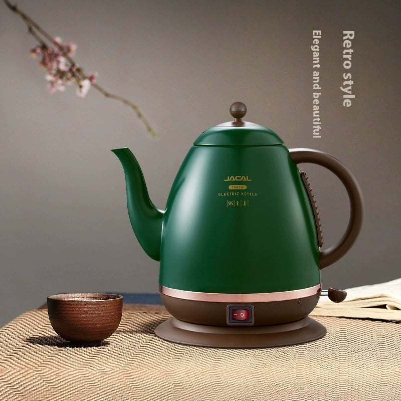 Automatic Temperature Control Electric Kettle 1.5L 1000W to 1500W Stainless Steel Touch Operation Overheat Protection