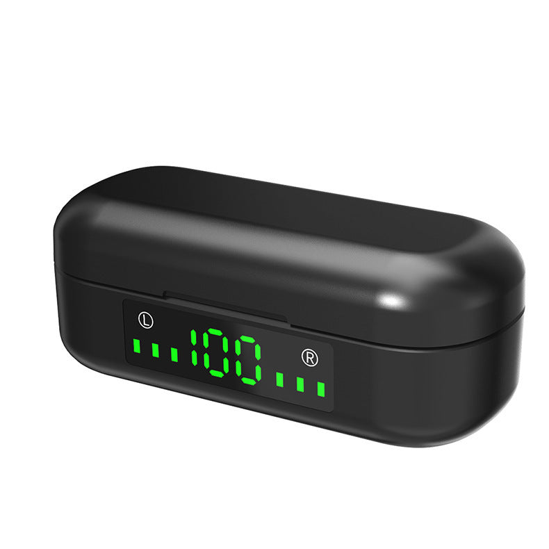 Bluetooth Earphone With Battery Display Voice Control Call Function Music 5 0 Stereo Multi Point Connection