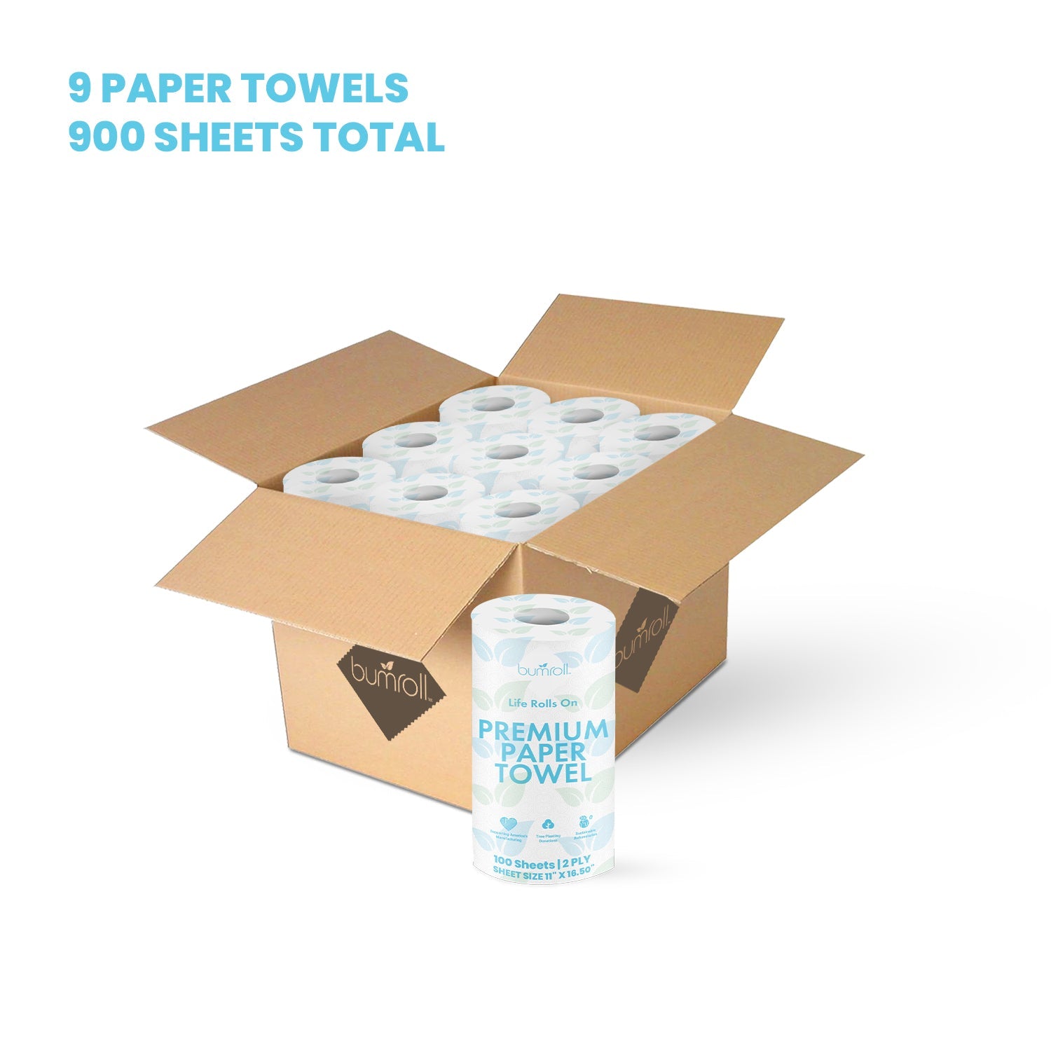 9 Paper Towel Rolls – Kitchen Starter Bundle-5
