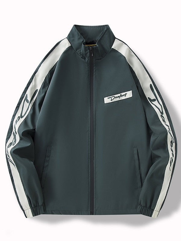 American Thin Loose All-match Men's Coat