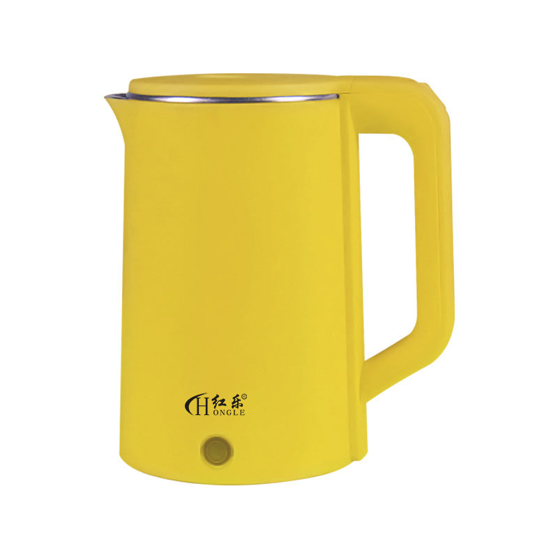 Automatic Power Off Electric Kettle 2L Large Capacity Double Wall Insulated With Push Button