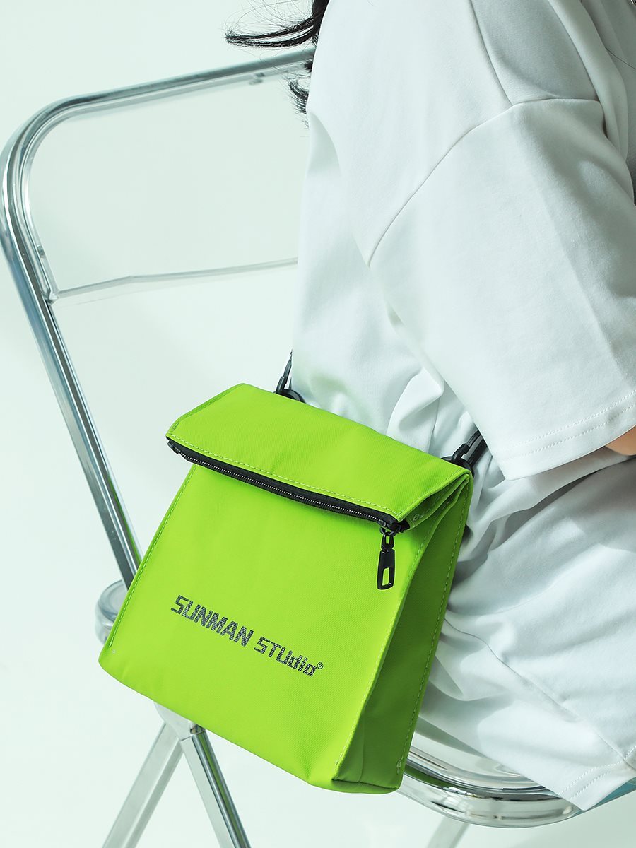 Simple All Match Messenger Bag Design Backpack Made From Polyester for Travel and Everyday Use with Street Trend