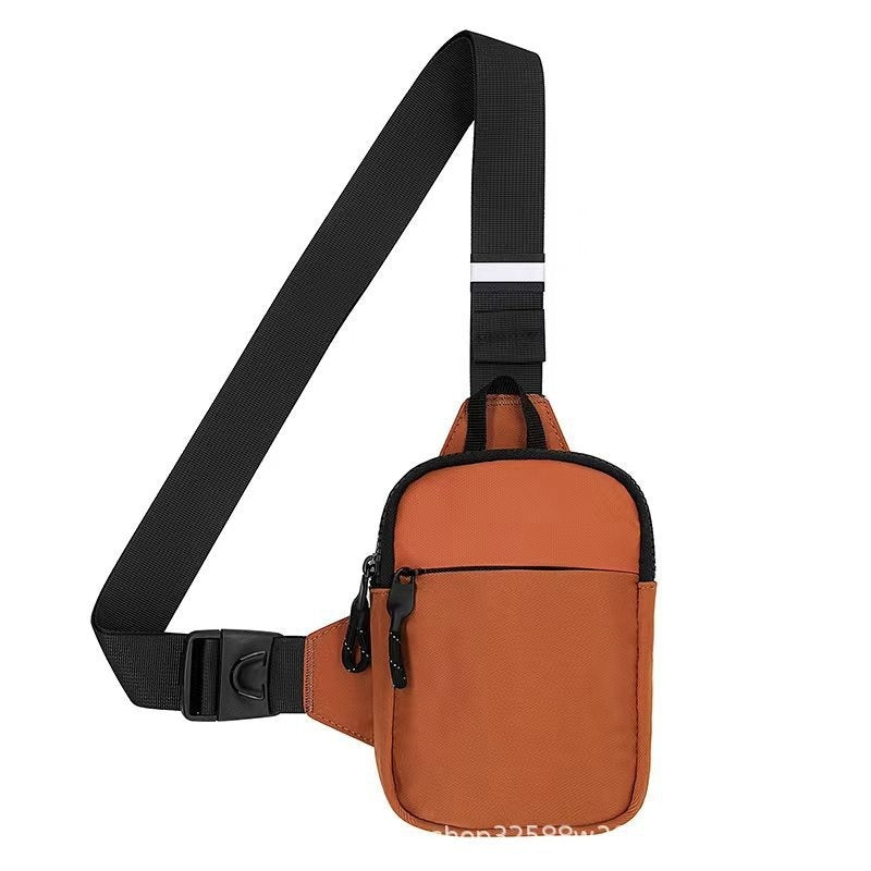 Crossbody Phone Bag Waist Bag Mini Fashion Shoulder Bag Waterproof Ultra Light Polyester For Daily Use