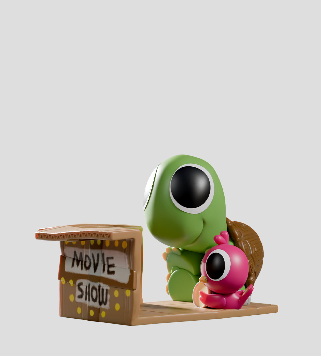 Kaleidos Creative: Box Turtle & Bird Blind Box