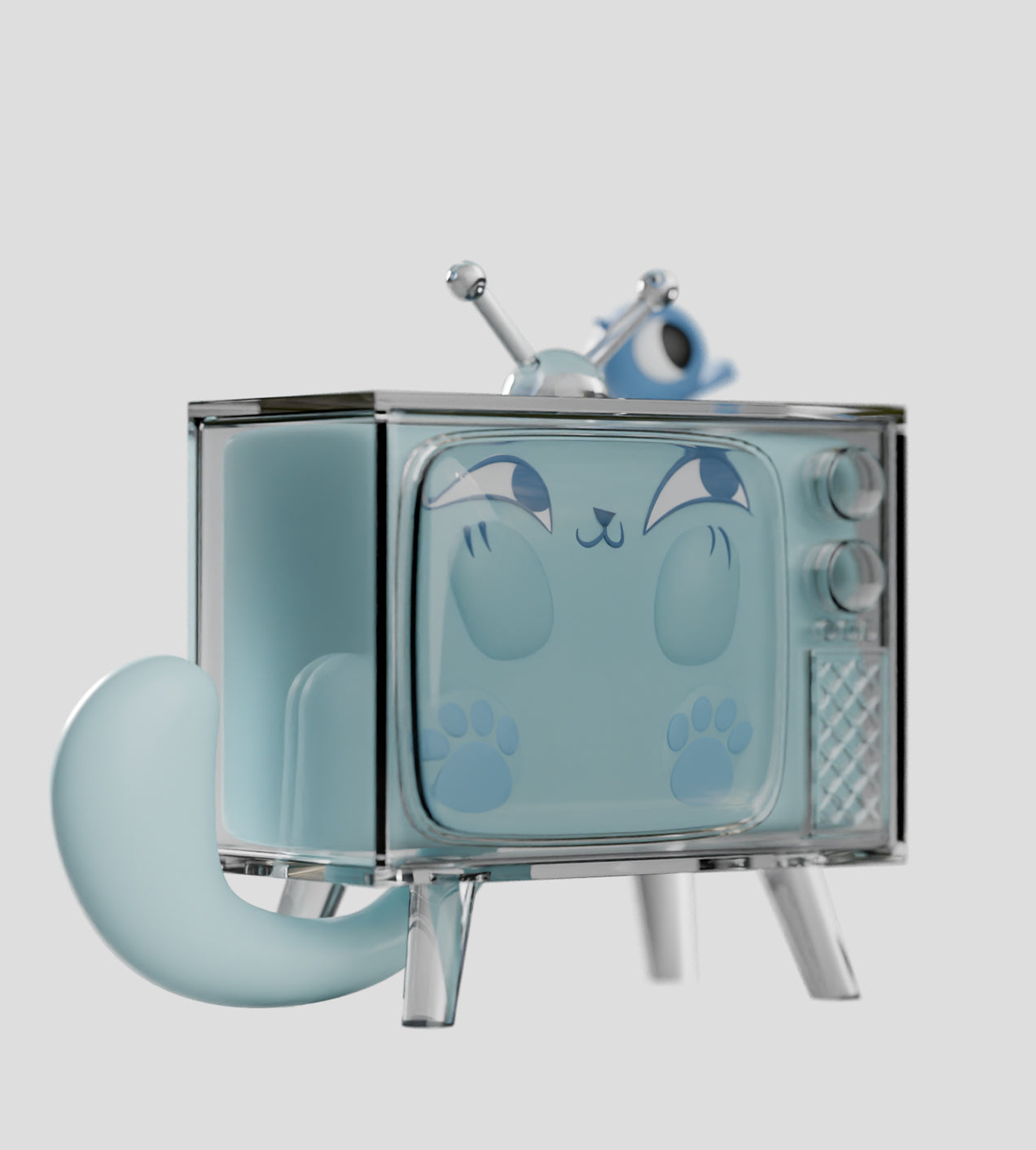 Kaleidos Creative: Ghost Cat Blind Box