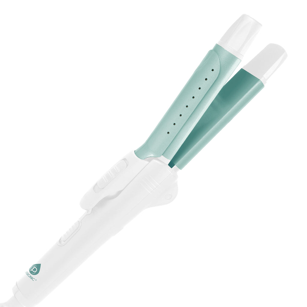 All-in-One Straightener and Curler: Compact, Foldable Design-0