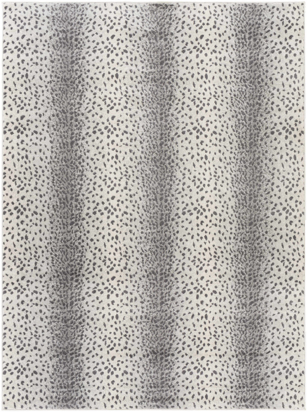Pointblank Gray Antelope Print Area Rug – Contemporary Animal Print