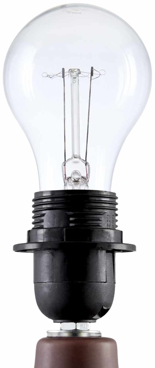 Lumellogno Dark Brown Ceramic Table Lamp – Linen Shade Accent Light