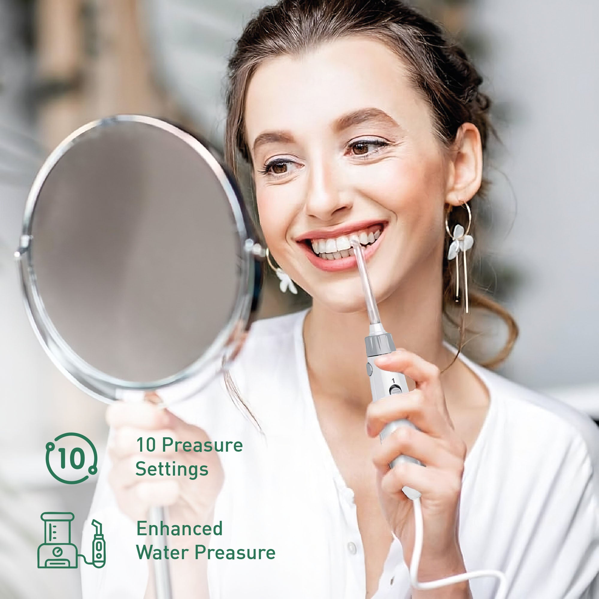 Pursonic Water Flosser & Sonic Rechargeable Toothbrush Bundle – Complete Oral Care System with UV Sanitizing Function-1