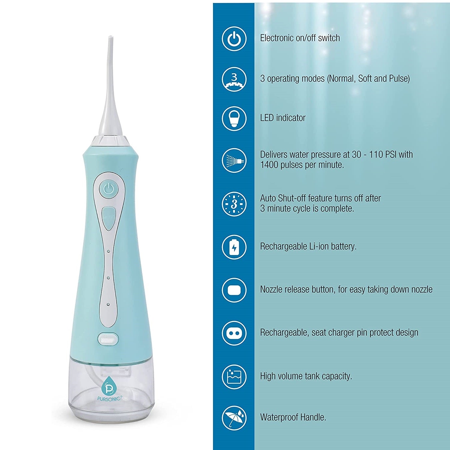 USB Rechargeable Oral Irrigator-4