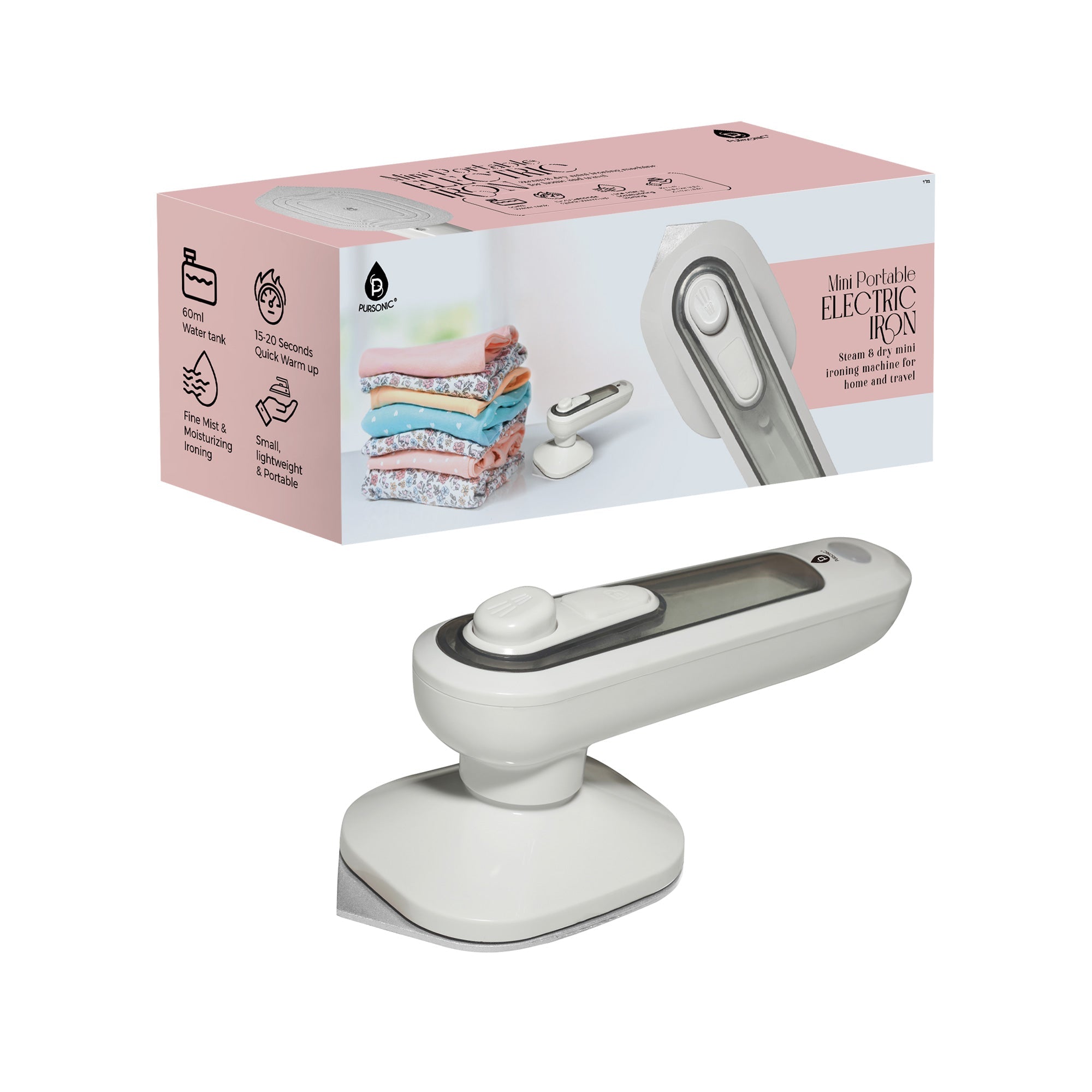 Pursonic 3-in-1 Home & Travel Maintenance Bundle