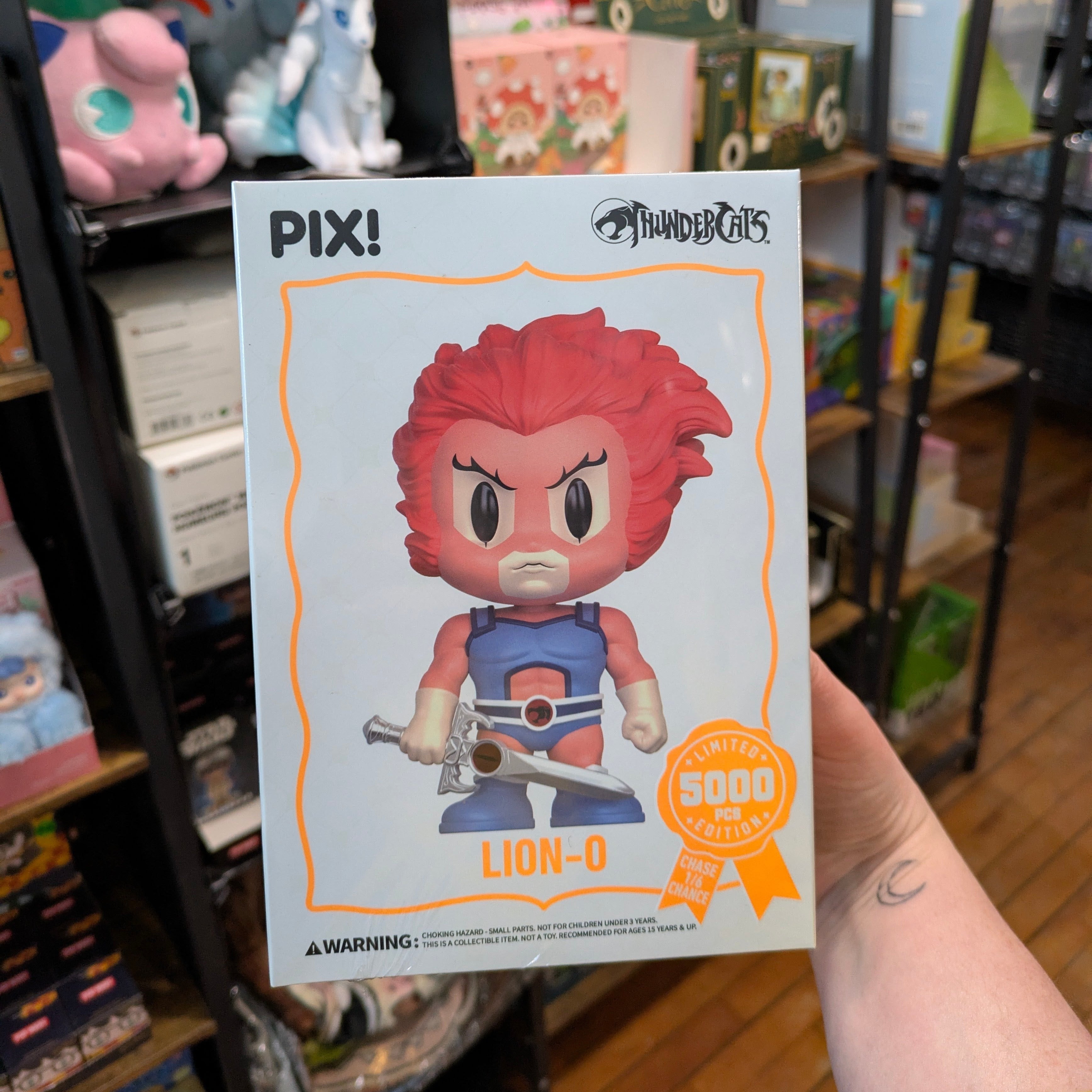 [Thrilljoy] Thundercats - Lion-O LE5000 PIX Vinyl Figure (1 in 6 Chance at Chase)