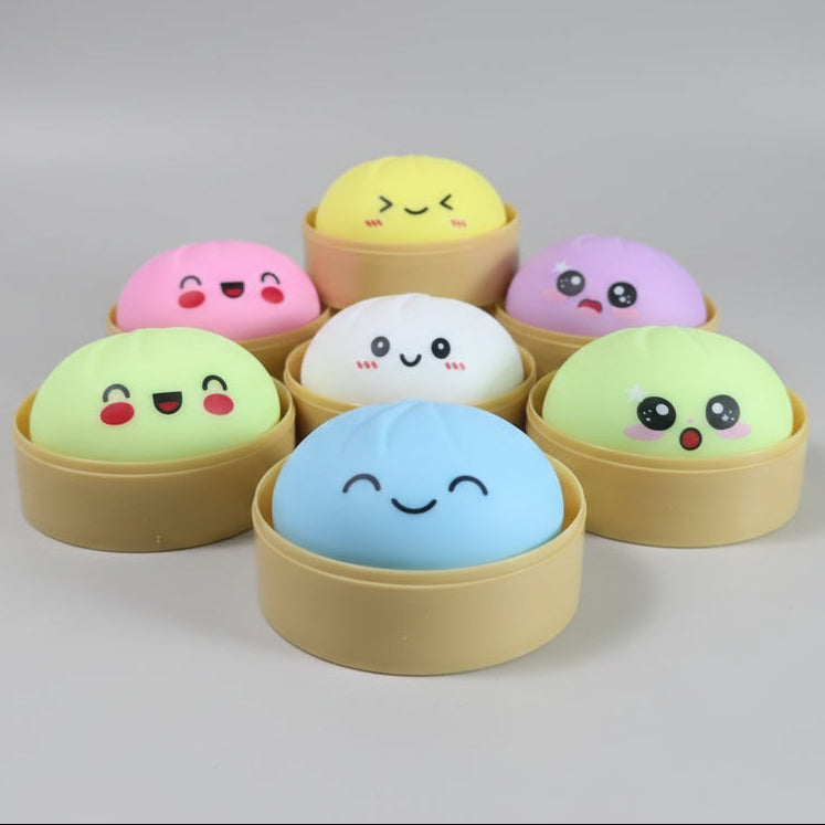 (Pastel Soft Squish) Squishy Bun Mystery Dumplings